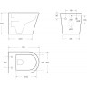 Унитаз подвесной BELBAGNO FLAY-R BB053CHR/SC